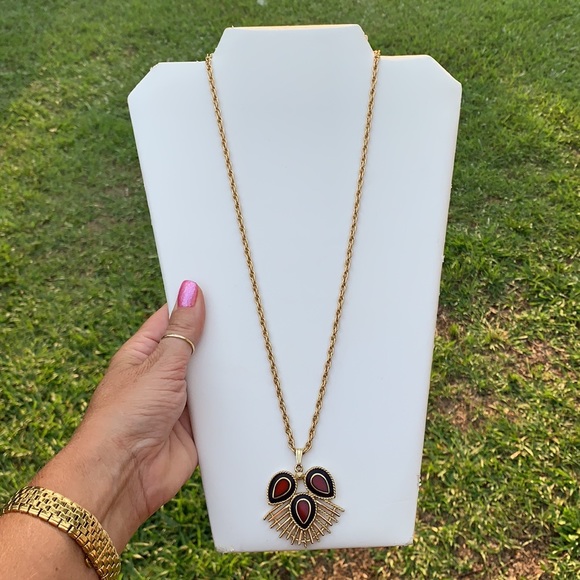 Vintage 1973 Gold-tone Sarah Coventry Necklace - Picture 7 of 17